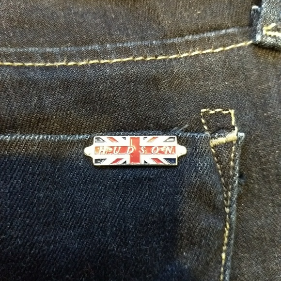 Hudson womens dark blue jeans - Picture 4 of 6